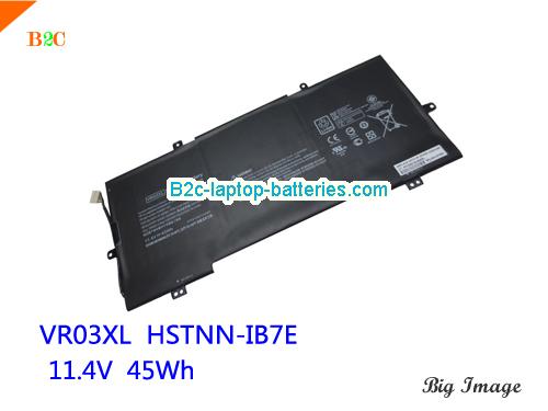 HP 7265NGW Battery 3950mAh, 45Wh  11.4V Black Li-ion