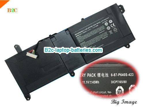 CLEVO P640RE Battery 45Wh 11.1V Black Li-ion