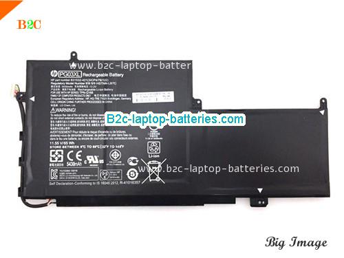 HP Spectre x360 15-ap004na Battery 5430mAh, 65Wh  11.55V Black Li-ion