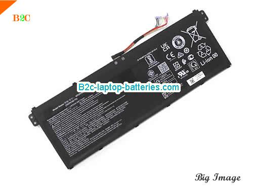 ACER Swift Go 16 SFG16-71-52SD Battery 5570mAh, 65Wh  11.67V Black Li-Polymer