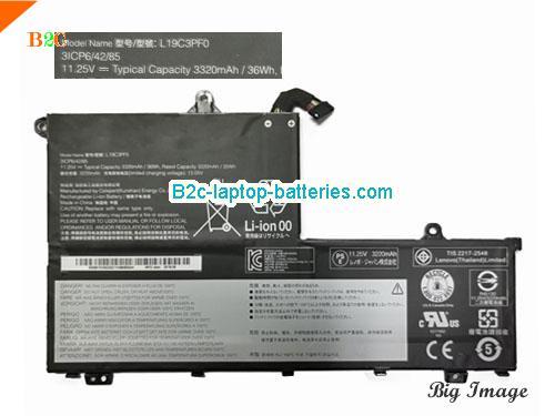 LENOVO L19C3PF0 Battery 3320mAh, 36Wh  11.25V Black Li-Polymer