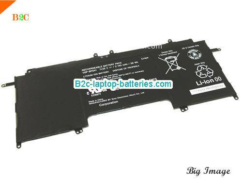 SONY SVF13NA1UL Battery 3140mAh, 36Wh  11.25V Black Li-ion