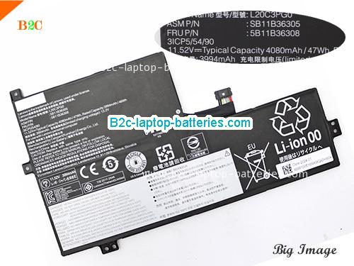 LENOVO SB11B36305 Battery 4080mAh, 47Wh  11.52V Black Li-Polymer