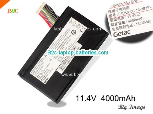 HASEE Z7M-SL7 D2 Battery 4100mAh, 46.74Wh  11.4V Black Li-ion