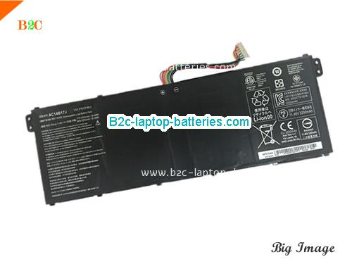 ACER AC14B17J Battery 3320mAh, 38.04Wh  11.46V Black Li-Polymer