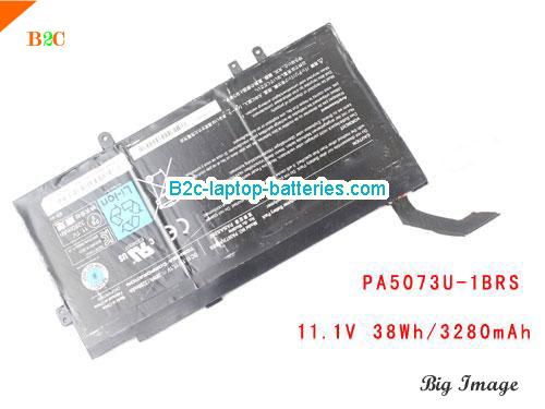 TOSHIBA U920T Battery 3280mAh, 38Wh  11.1V Black Li-Polymer