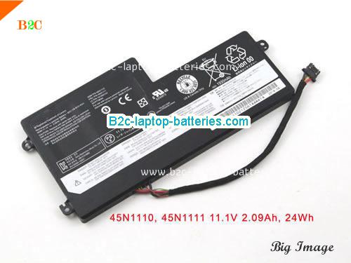 LENOVO ThinkPad T440 Battery 2090mAh, 24Wh  11.1V Black Li-Polymer