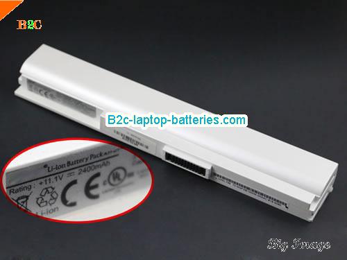 ASUS Eee PC 1004D Battery 2400mAh 11.1V White Li-ion