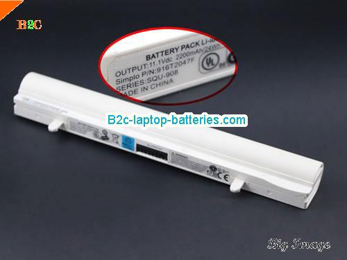 SMP 916T2047F Battery 2200mAh 11.1V White Li-ion