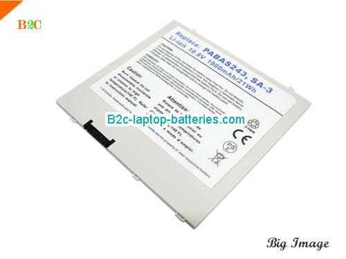 TOSHIBA Tablet PC AT105-T1016 Battery 1900mAh 10.8V White Li-ion