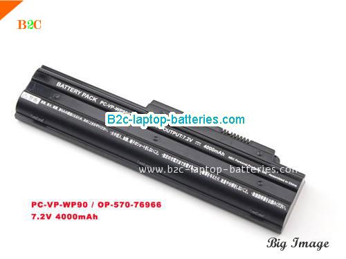 NEC PC-VP-WP90 Battery 4000mAh 7.2V Black Li-ion