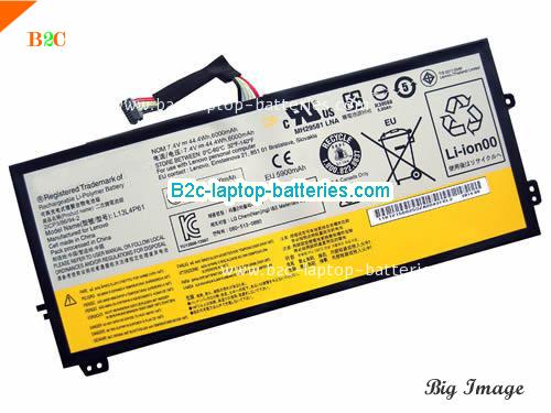 LENOVO L13M4P61 Battery 600mAh, 44.4Wh  7.4V Black Li-ion