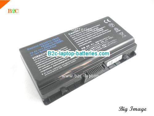 TOSHIBA Satellite L45 Series (except Satellite L45-S7xxx Series) Battery 2200mAh 14.4V Black Li-ion