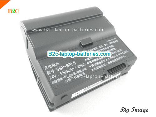 SONY VAIO VGN-UX71 Battery 5200mAh 7.4V Black Li-ion