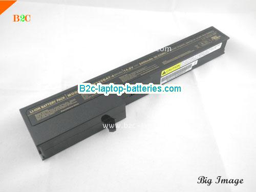 CLEVO 687M720S4M4 Battery 2400mAh 14.8V Black Li-ion