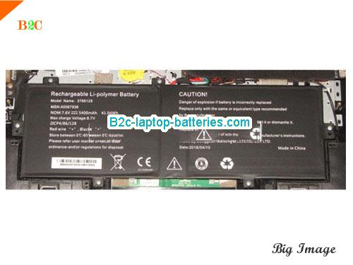 MEDION Akoya E4253-30025387 Battery 5400mAh, 41.04Wh  7.6V Black Li-Polymer