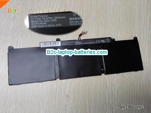 HP 763311-001 Battery 2600mAh, 28Wh  11.1V Black Li-Polymer