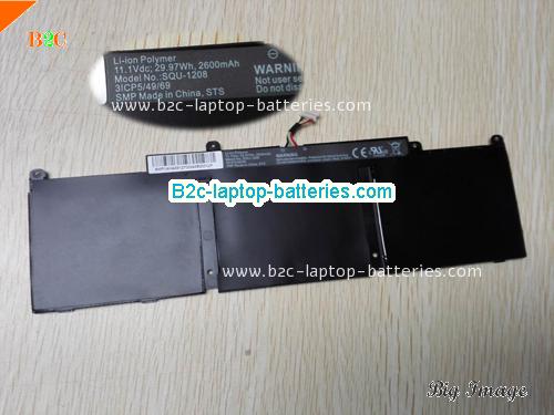 HP 763311-001 Battery 2600mAh, 28Wh  11.1V Black Li-Polymer