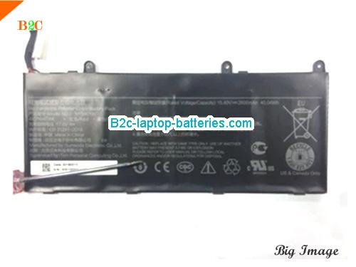 XIAOMI TM1802-BL Battery 2600mAh, 40Wh  15.4V Black Li-Polymer