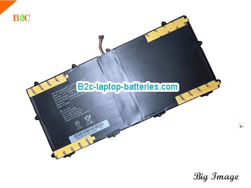 MCNAIR MLP3791992P Battery 8600mAh, 31.82Wh  3.7V Black Li-Polymer
