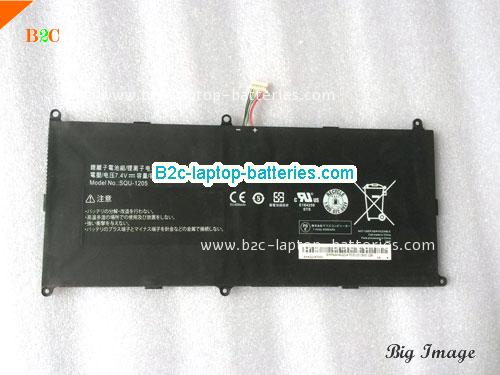 MITAC MT11X-A1 116 Tablet PC Battery 4700mAh, 34.78Wh  7.4V Black Li-Polymer