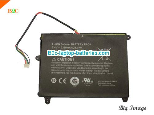 SIMPLO 916TAO18F Battery 3350mAh 7.4V Black Li-ion