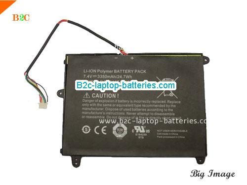 SIMPLO 916TAO18F Battery 3350mAh 7.4V Black Li-ion