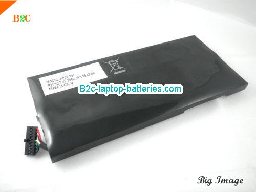 ASUS Eee PC T91 Tablet Battery 3850mAh 7.4V Black Li-ion