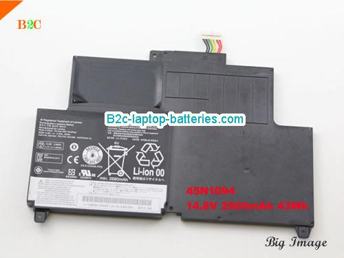 LENOVO ThinkPad S230u Twist Battery 2900mAh, 43Wh , 2.9Ah 14.8V Black Li-Polymer
