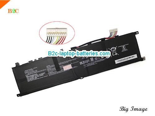 MSI GP76 Battery 4280mAh, 65Wh  15.2V Black Li-Polymer