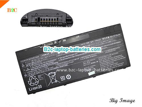 FUJITSU U7570MP590DE Battery 3490mAh, 50Wh  14.4V Black Li-ion