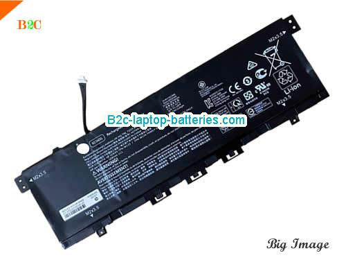 HP ENVY 13-AH1005TX Battery 3454mAh, 53.2Wh  15.4V Black Li-Polymer