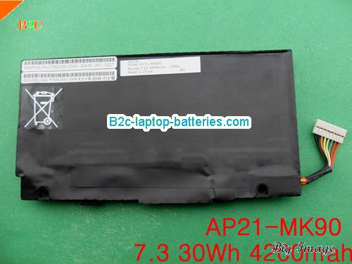 ASUS BNE010027 Battery 4200mAh, 30Wh  7.3V Black Li-ion