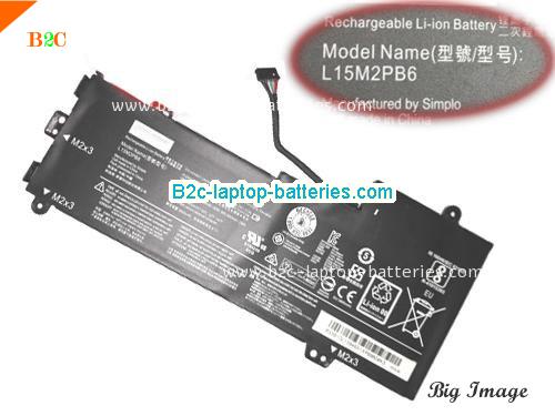 LENOVO L15M2PB6 Battery 4000mAh, 30Wh  7.5V Black Li-ion