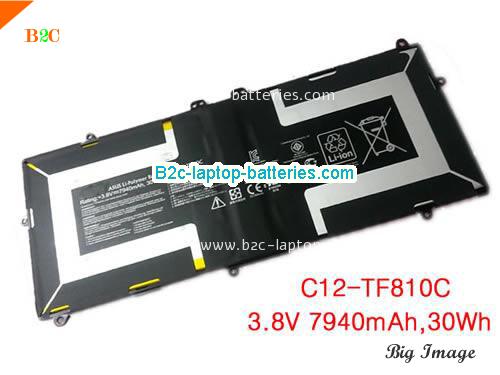 ASUS TF810C-1B059W Battery 7940mAh, 30Wh  3.8V Black Li-Polymer