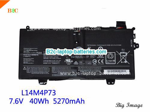 LENOVO L14L4P72 Battery 40Wh 7.6V Black Li-ion