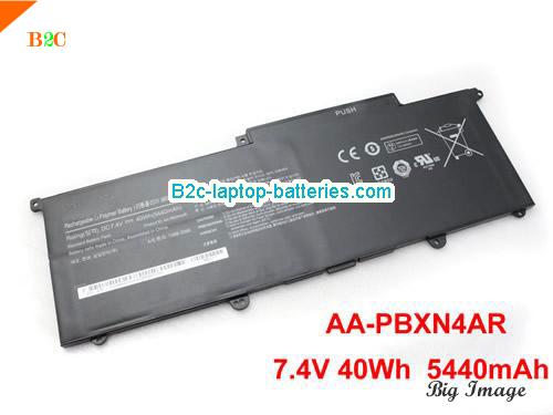SAMSUNG NP900X3D-A02CN Battery 5440mAh, 40Wh  7.4V Black Li-Polymer