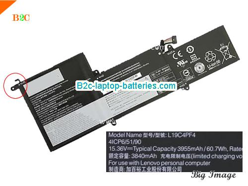 LENOVO SB10W65282 Battery 3960mAh, 60.7Wh  15.6V Black Li-Polymer