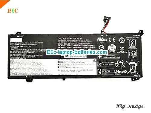 LENOVO ThinkBook 14 G3 ACL Battery 3912mAh, 60Wh  15.44V Black Li-Polymer