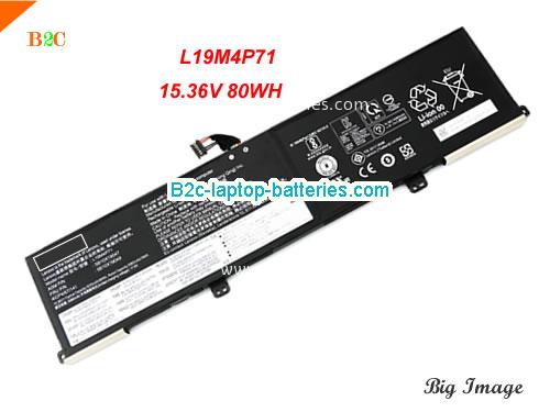 LENOVO ThinkPad P1 Gen 3-20TH0001PB Battery 5235mAh, 80Wh  15.36V Black Li-Polymer