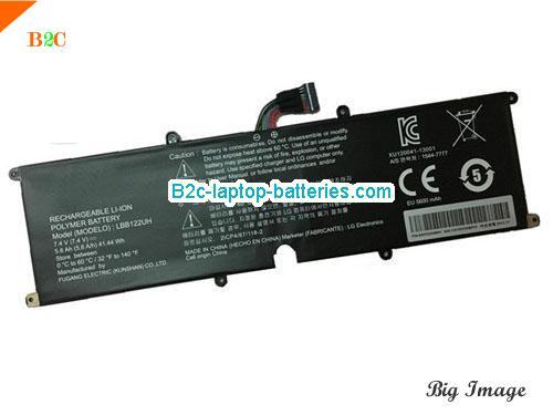 LG Z160 Battery 5600mAh, 41.44Wh  7.4V Black Li-ion
