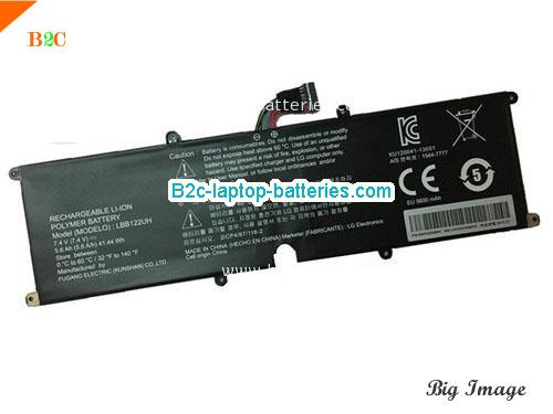 LG LBB122UH Battery 5600mAh, 41.44Wh  7.4V Black Li-ion