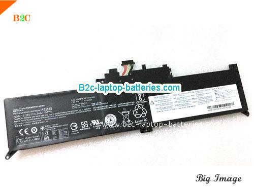 LENOVO ThinkPad X380 Yoga 20LJS02W00 Battery 3340mAh, 51Wh  15.28V Black Li-ion