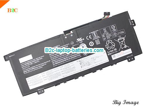 Genuine LENOVO L18M4PE0 Laptop Battery 6610mAh, 51Wh , 7.72V, Black , Li-Polymer