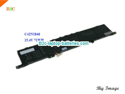 ASUS ZenBook Pro Duo UX581GV-H2002R Battery 4614mAh, 71Wh  15.4V Black Li-Polymer