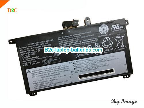 LENOVO ThinkPad T580 Battery 2100mAh, 32Wh  15.2V Black Li-Polymer