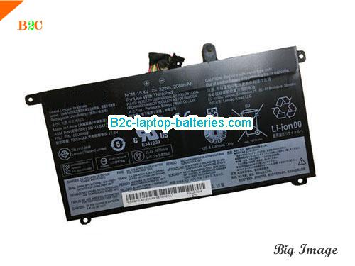 LENOVO ThinkPad T570-20HAS01E00 Battery 2095mAh, 32Wh  15.28V Black Li-ion