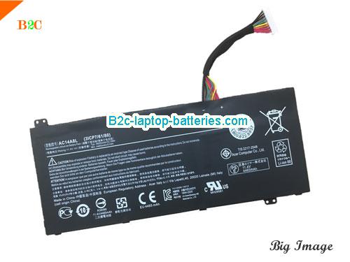 ACER AC15B7L Battery 4870mAh, 55.5Wh  11.4V Black Li-Polymer
