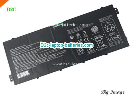 ACER Chromebook 714 CB714-1WT Battery 6850mAh, 52Wh  7.6V Black Li-Polymer