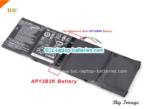 ACER Aspire P3-131-21292G06as Battery 3460mAh, 53Wh  15V Black Li-Polymer